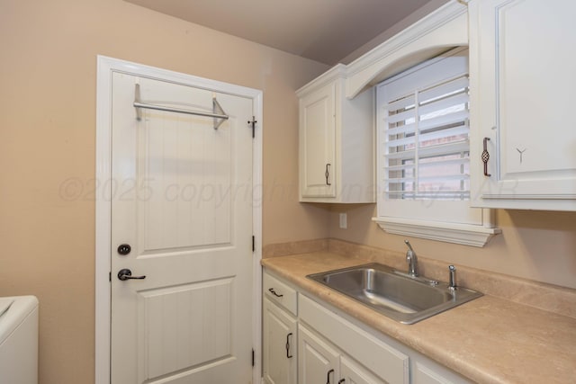 7414 Southbend Dr, Amarillo, TX 79119 - kitchen with white cabinets and light countertops