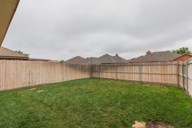 7414 Southbend Dr, Amarillo, TX 79119 - view of fenced backyard