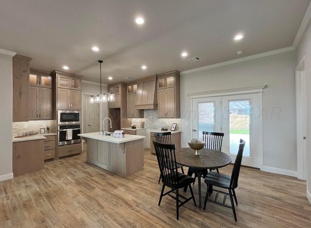 7504 Limestone Dr, Amarillo, TX 79119 - spare room featuring wood finished floors, baseboards, a ceiling fan, and recessed lighting