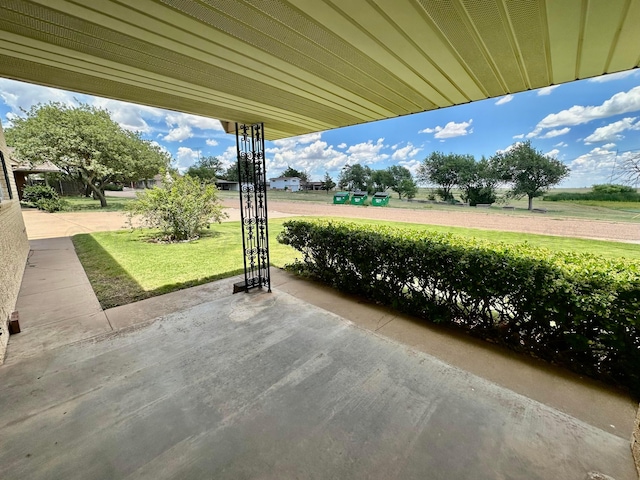 view of patio