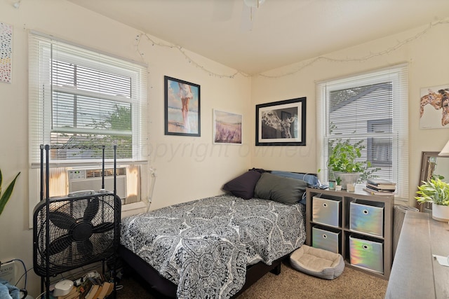 4621 Crockett St, Amarillo, TX 79110 - bedroom featuring cooling unit and carpet