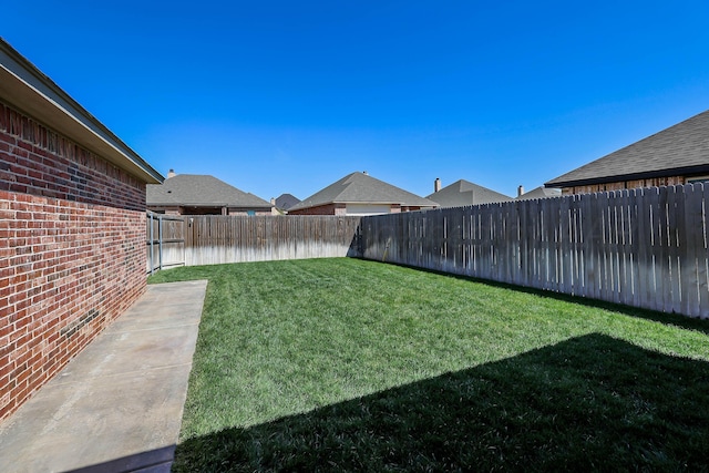 6107 Bowery, Amarillo, TX 79119 - view of yard