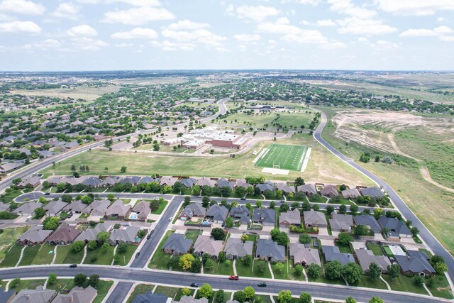6903 Silverbell Ln, Amarillo, TX 79124 - aerial view of property and surrounding area
