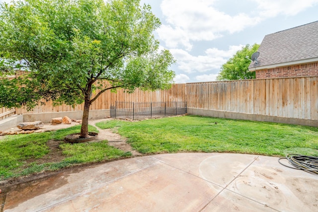 6903 Silverbell Ln, Amarillo, TX 79124 - view of yard with a patio area