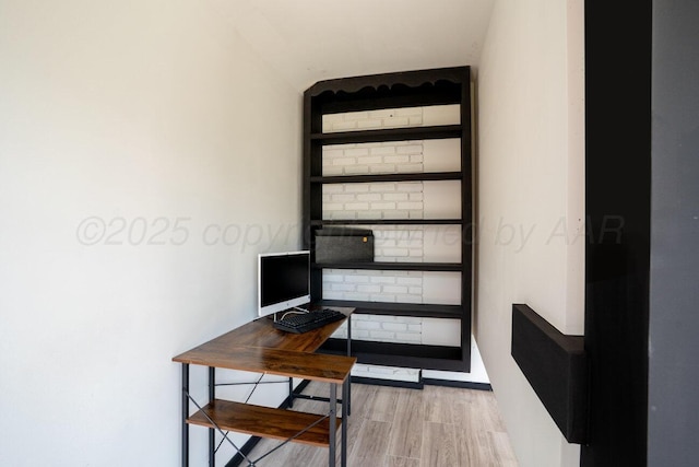 1802 Chama St, Amarillo, TX 79102 - office area with wood finished floors