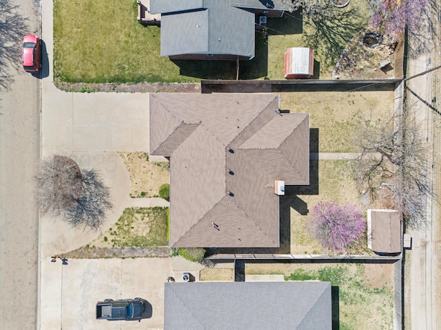 drone / aerial view