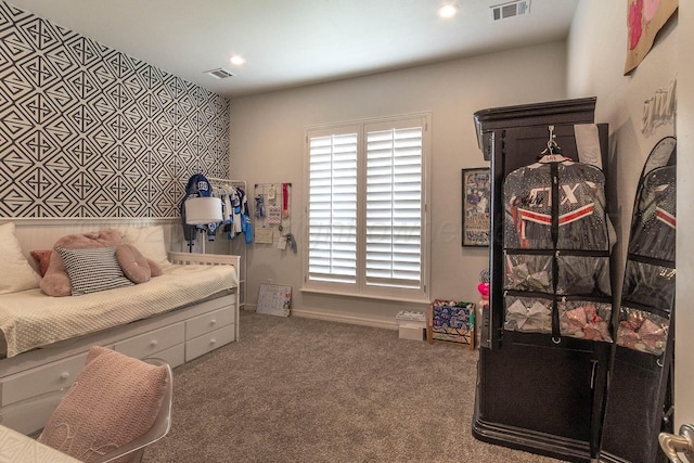 5904 Nancy Ellen St, Amarillo, TX 79119 - carpeted bedroom featuring recessed lighting