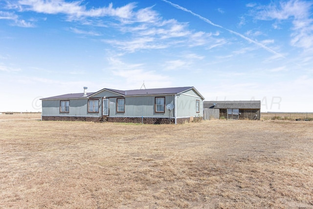 view of manufactured / mobile home