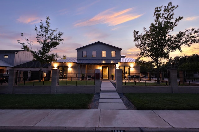 1600 S Milam St, Amarillo, TX 79102 - view of front of property featuring metal roof