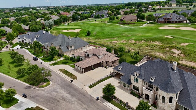 38 Merion Pl, Amarillo, TX 79124 - aerial perspective of suburban area with a golf course