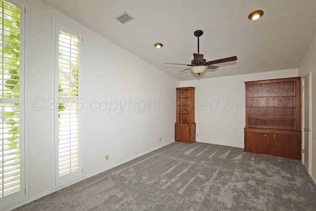 3801 Deann Dr, Amarillo, TX 79121 - unfurnished bedroom with carpet floors and a ceiling fan