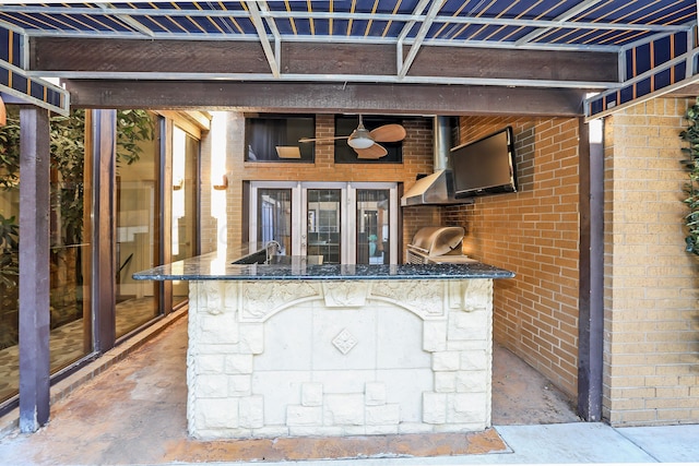 3801 Deann Dr, Amarillo, TX 79121 - view of patio