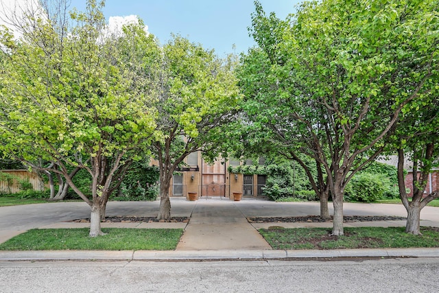3801 Deann Dr, Amarillo, TX 79121 - obstructed view of property with brick siding and driveway