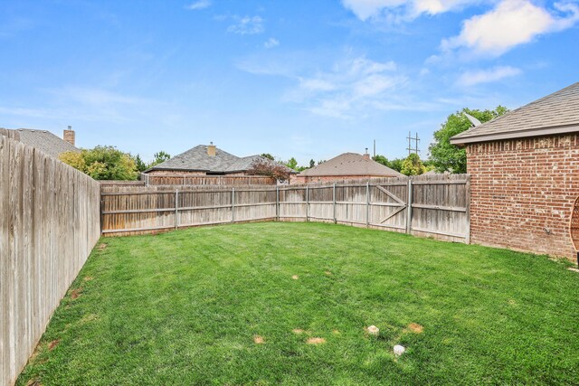7404 Southbend Dr, Amarillo, TX 79119 - view of fenced backyard