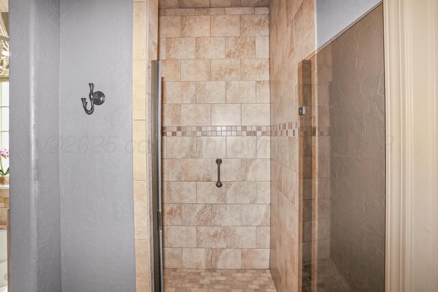 7404 Southbend Dr, Amarillo, TX 79119 - full bath featuring a stall shower