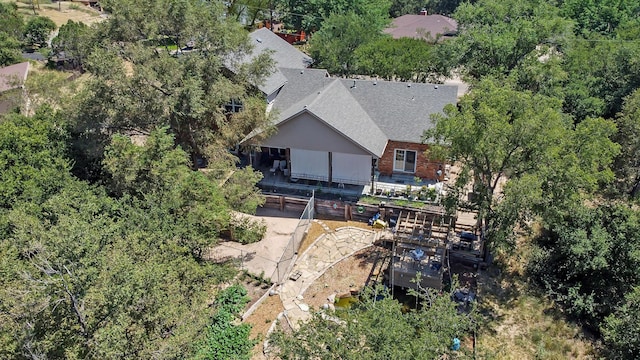 drone / aerial view