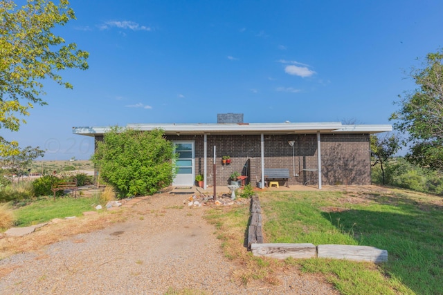 view of back of house