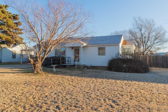 view of ranch-style home