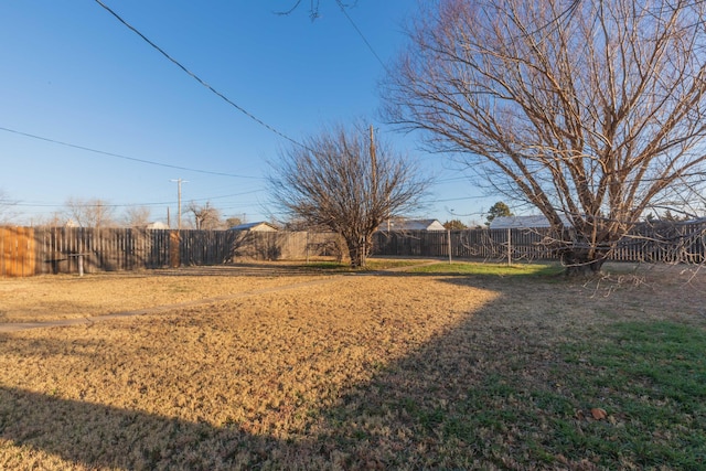 view of yard