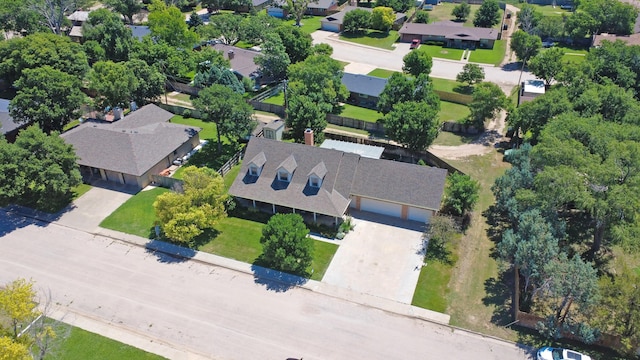 1206 Olive St, Stratford, TX 79084 - aerial view of residential area