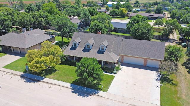 1206 Olive St, Stratford, TX 79084 - aerial view of residential area