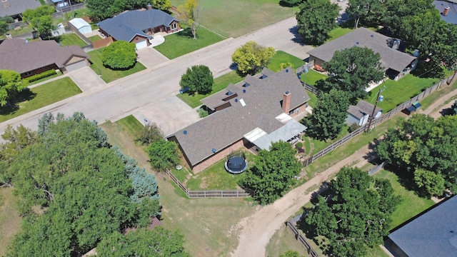 1206 Olive St, Stratford, TX 79084 - aerial overview of property's location featuring nearby suburban area