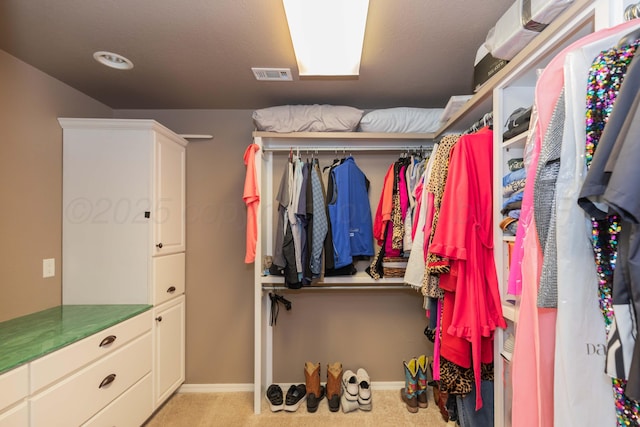 2101 Bowie St, Amarillo, TX 79109 - walk in closet featuring carpet floors