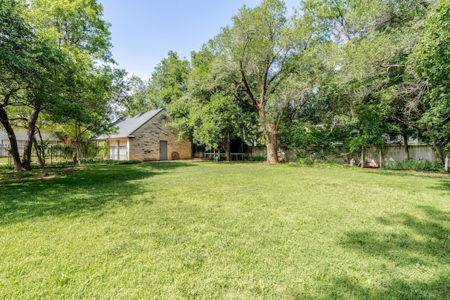 3208 S Ong St, Amarillo, TX 79109 - view of yard