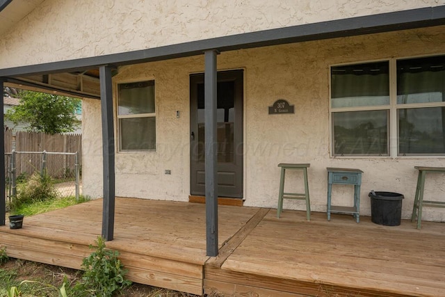 307 N Georgia St, Amarillo, TX 79106 - view of deck