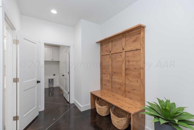 view of mudroom