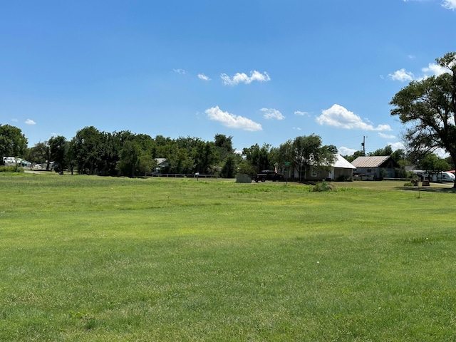 700 N Texas St, Shamrock, TX 79079 - view of green lawn