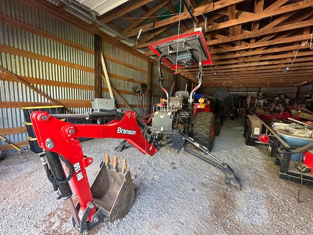 700 N Texas St, Shamrock, TX 79079 - view of garage