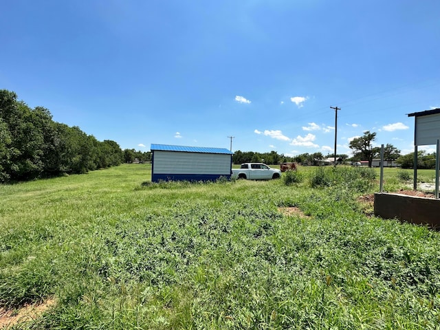 700 N Texas St, Shamrock, TX 79079 - view of yard