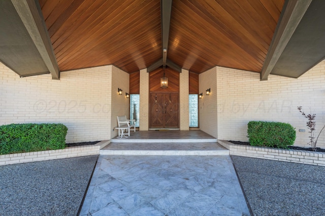 2 Altamira St, Borger, TX 79007 - entrance to property featuring brick siding