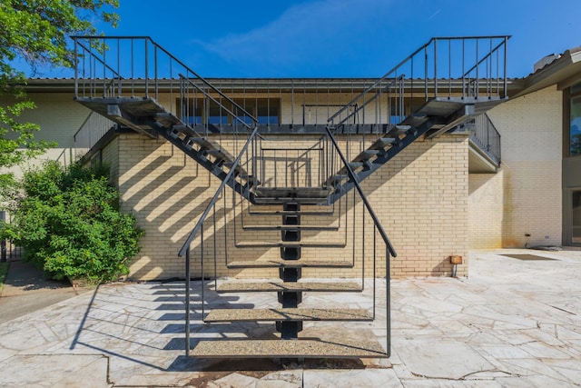 2 Altamira St, Borger, TX 79007 - view of patio with stairs