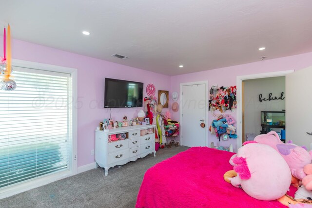 2 Altamira St, Borger, TX 79007 - carpeted bedroom with recessed lighting and baseboards