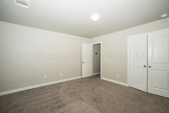 7200 Athens St, Amarillo, TX 79118 - unfurnished bedroom featuring carpet flooring and a closet
