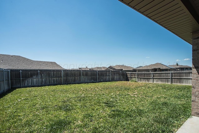 7200 Athens St, Amarillo, TX 79118 - view of fenced backyard