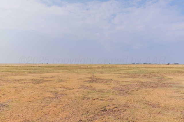 view of landscape with a rural view