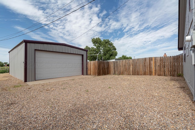 1107 Yucca Ave, Amarillo, TX 79108 - detached garage featuring fence