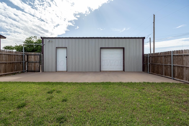 1107 Yucca Ave, Amarillo, TX 79108 - view of detached garage