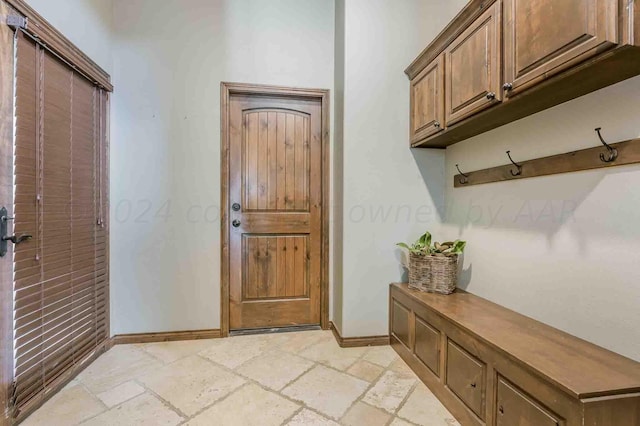 view of mudroom