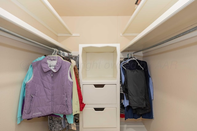 6710 Gainsborough Rd, Amarillo, TX 79106 - view of spacious closet