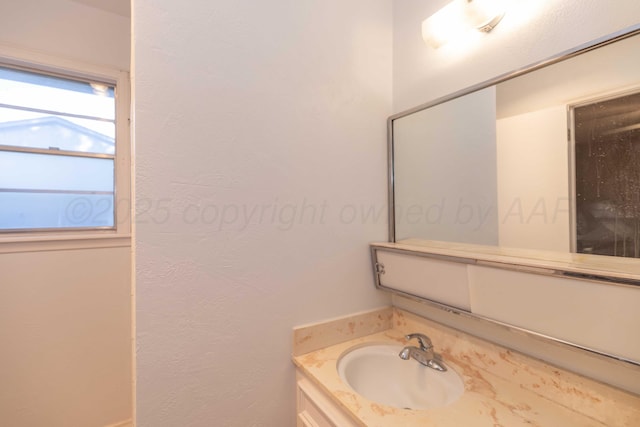 6710 Gainsborough Rd, Amarillo, TX 79106 - bathroom featuring vanity