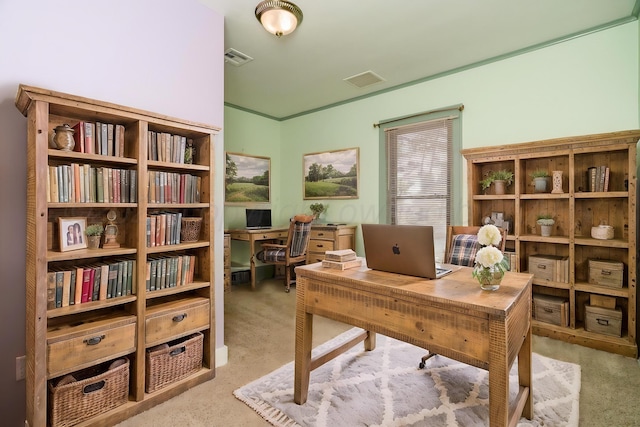 2523 5th Ave, Canyon, TX 79015 - office with carpet