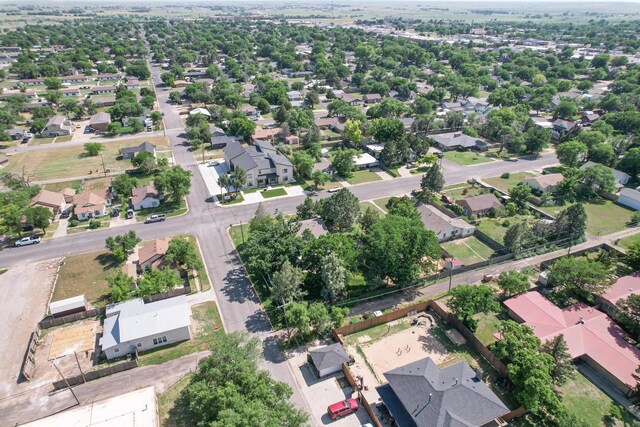 2523 5th Ave, Canyon, TX 79015 - aerial view of property's location with nearby suburban area