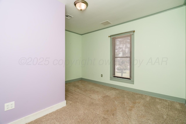2523 5th Ave, Canyon, TX 79015 - carpeted empty room with baseboards
