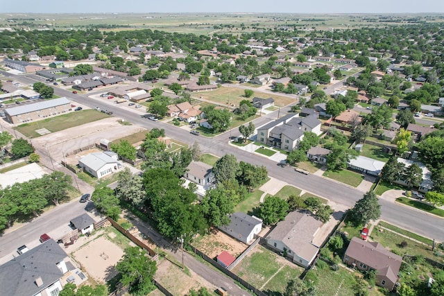 2523 5th Ave, Canyon, TX 79015 - aerial overview of property's location with nearby suburban area