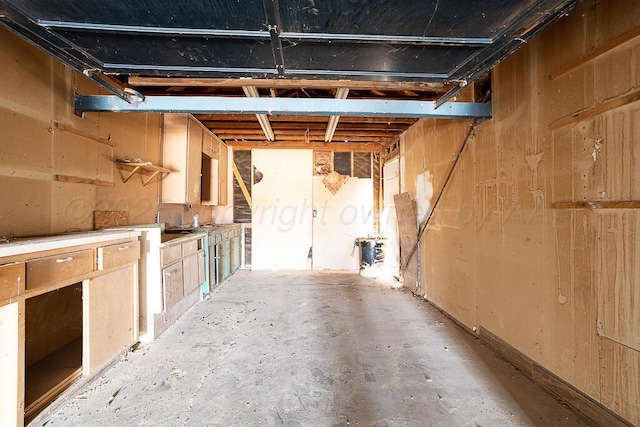 1610 N Hayes St, Amarillo, TX 79107 - view of basement
