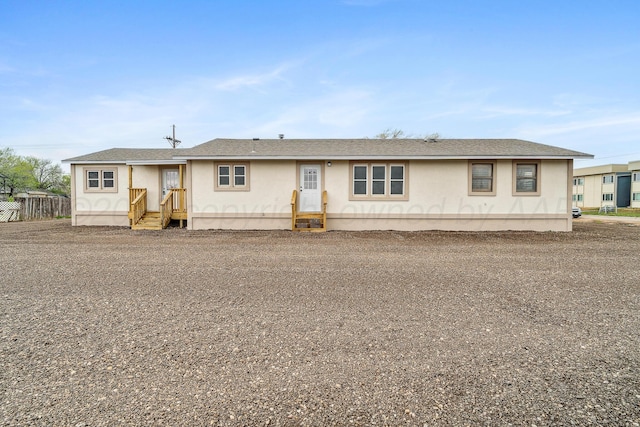 517 Whittier St, Hereford, TX 79045 - view of front facade with stucco siding
